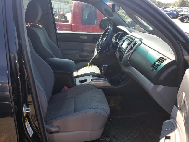 5TFLU4EN0CX045447 - 2012 TOYOTA TACOMA DOU 黑色 照片 5