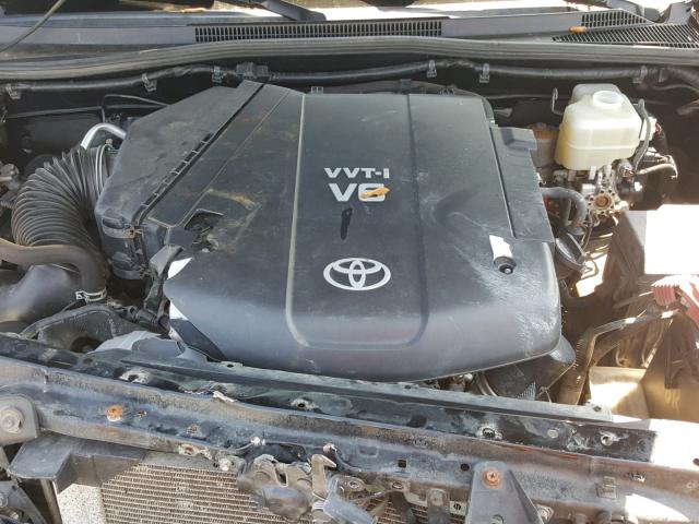 5TFLU4EN0CX045447 - 2012 TOYOTA TACOMA DOU 黑色 照片 7