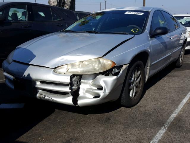 2B3HD46R52H122857 - 2002 DODGE INTREPID S ვერცხლისფერი ფოტო 2