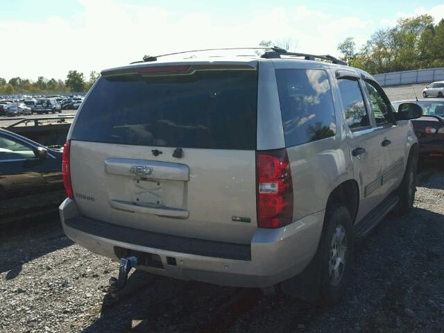 1GNUKAE06AR168837 - 2010 CHEVROLET TAHOE K150 TAN photo 4