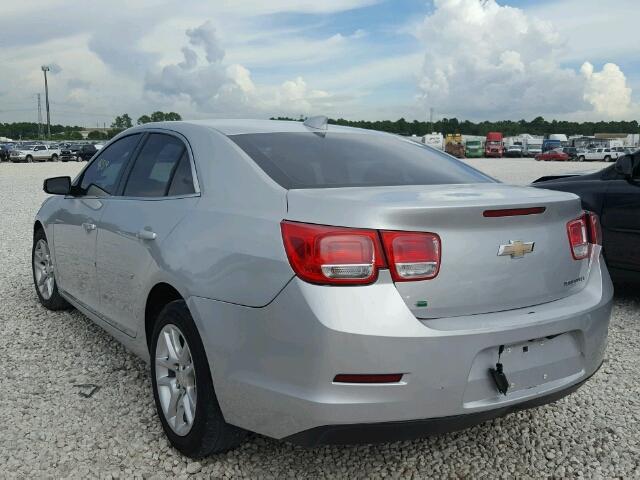 1G11C5SLXFF262526 - 2015 CHEVROLET MALIBU 1LT SILVER photo 3
