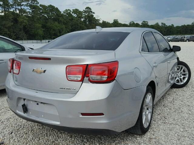 1G11C5SLXFF262526 - 2015 CHEVROLET MALIBU 1LT SILVER photo 4