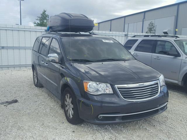 2C4RC1CG7CR368425 - 2012 CHRYSLER TOWN & COU CHARCOAL photo 1