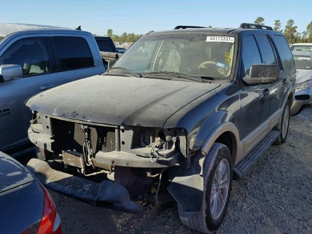 1FMPU15556LA90178 - 2006 FORD EXPEDITION BLACK photo 2