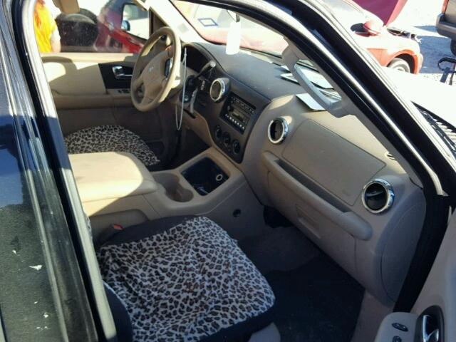 1FMPU15556LA90178 - 2006 FORD EXPEDITION BLACK photo 5