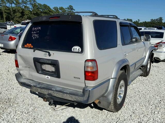 JT3GN87R7W0084379 - 1998 TOYOTA 4RUNNER SILVER photo 4