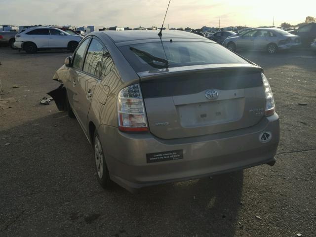 JTDKB20U677669571 - 2007 TOYOTA PRIUS SILVER photo 3