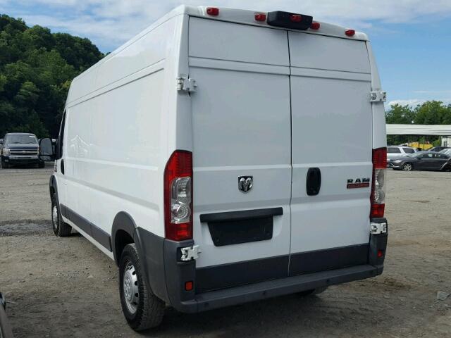 3C6TRVDG9EE117430 - 2014 RAM PROMASTER WHITE photo 3