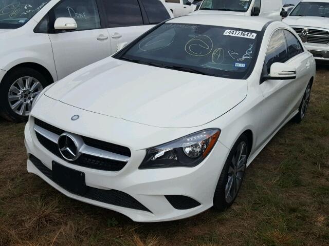 WDDSJ4EB9EN135632 - 2014 MERCEDES-BENZ CLA 250 WHITE photo 2