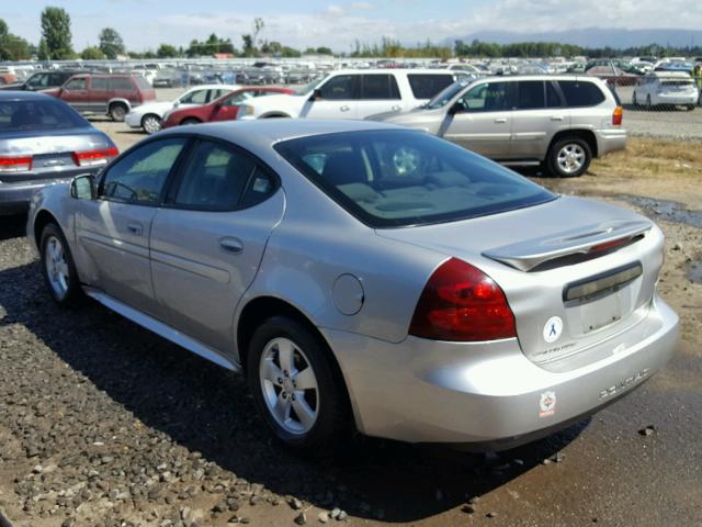 2G2WP552481112592 - 2008 PONTIAC GRAND PRIX SILVER photo 3