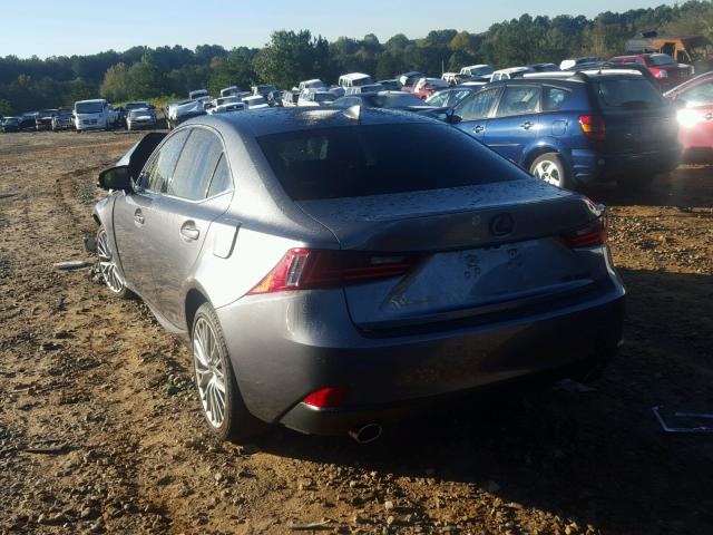 JTHBF1D20E5015003 - 2014 LEXUS IS 250 GRAY photo 3