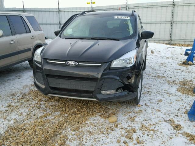 1FMCU9G9XEUD54551 - 2014 FORD ESCAPE SE BLACK photo 10