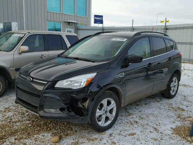 1FMCU9G9XEUD54551 - 2014 FORD ESCAPE SE BLACK photo 2