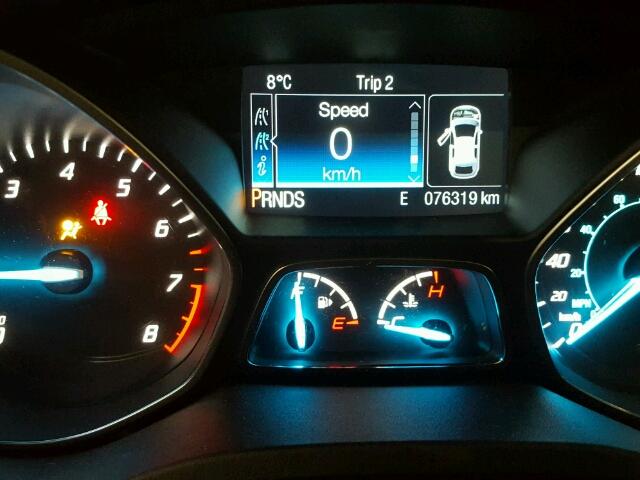 1FMCU9G9XEUD54551 - 2014 FORD ESCAPE SE 黑色 照片 8