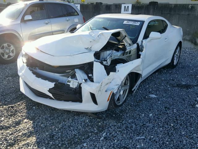 1G1FB1RS9G0144700 - 2016 CHEVROLET CAMARO LT WHITE photo 2