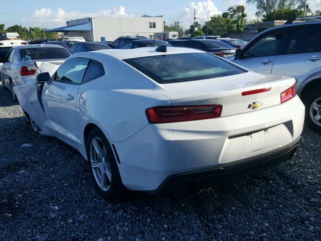 1G1FB1RS9G0144700 - 2016 CHEVROLET CAMARO LT WHITE photo 3