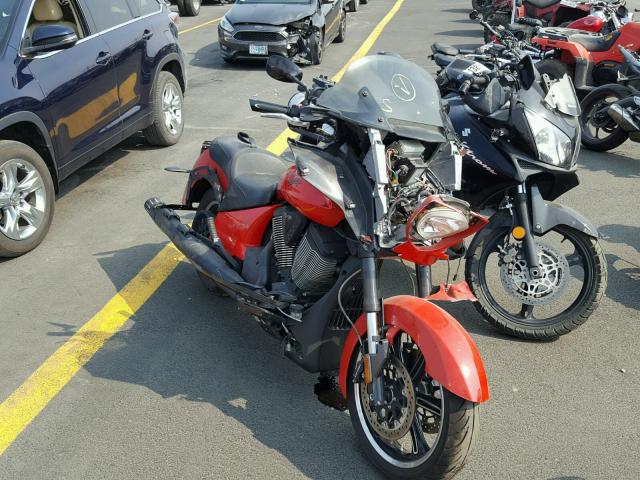 5VPDA36N5E3029407 - 2014 VICTORY MOTORCYCLES CROSS COUN Красный фото 1