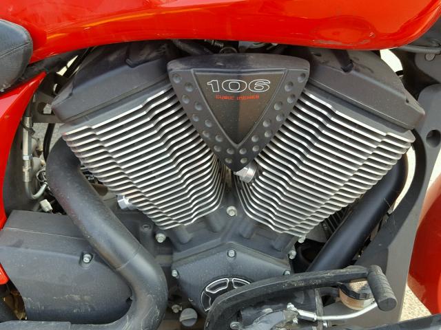 5VPDA36N5E3029407 - 2014 VICTORY MOTORCYCLES CROSS COUN Красный фото 7