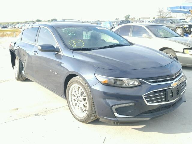 1G1ZE5ST7HF139881 - 2017 CHEVROLET MALIBU LT BLUE photo 1