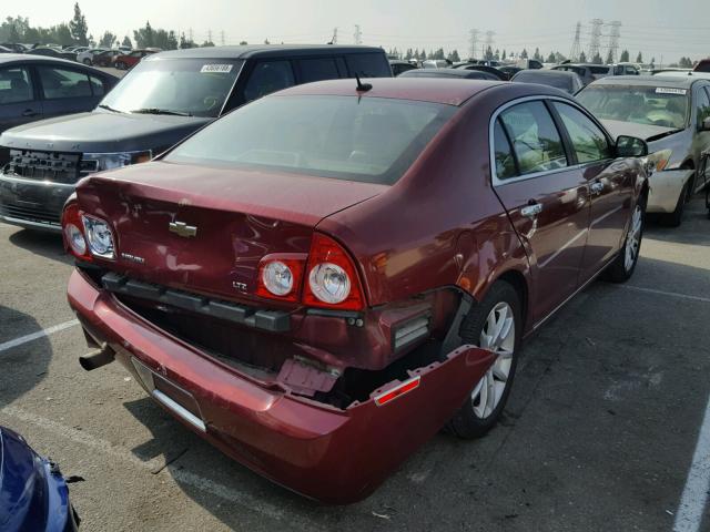 1G1ZK57B69F218971 - 2009 CHEVROLET MALIBU LTZ 红色 照片 4