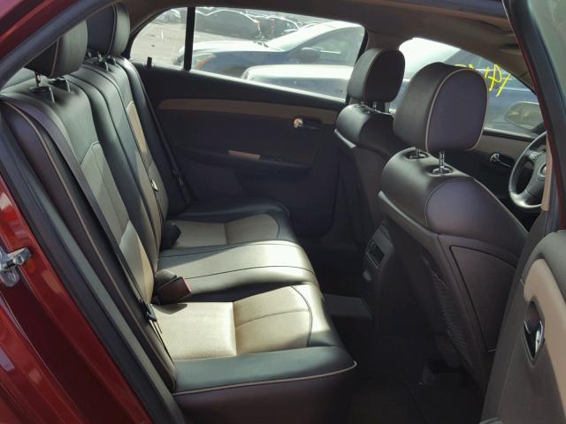 1G1ZK57B69F218971 - 2009 CHEVROLET MALIBU LTZ 红色 照片 6