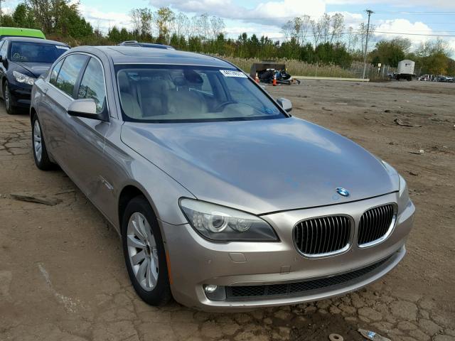 WBAKC8C55ACY68790 - 2010 BMW 750 GOLD photo 1