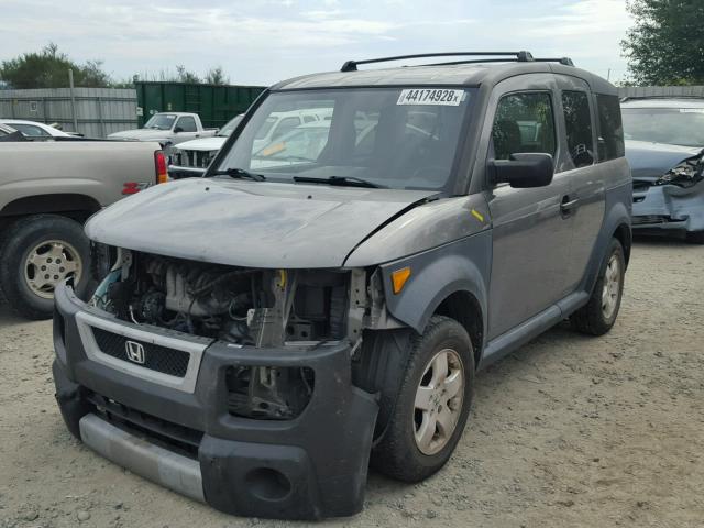 5J6YH27645L011987 - 2005 HONDA ELEMENT EX Gri fotoğraf 2
