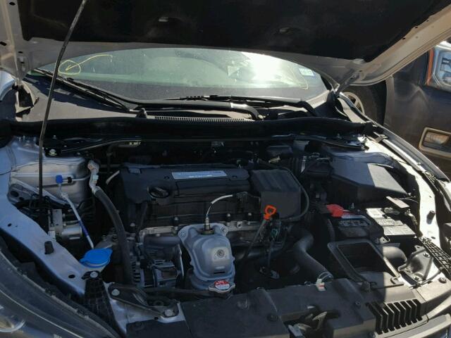 1HGCR2F87EA180348 - 2014 HONDA ACCORD EXL SILVER photo 7