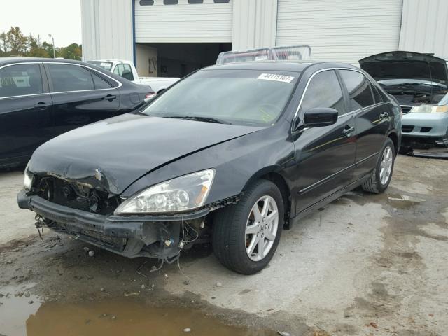 1HGCM66513A008941 - 2003 HONDA ACCORD EX BLACK photo 2