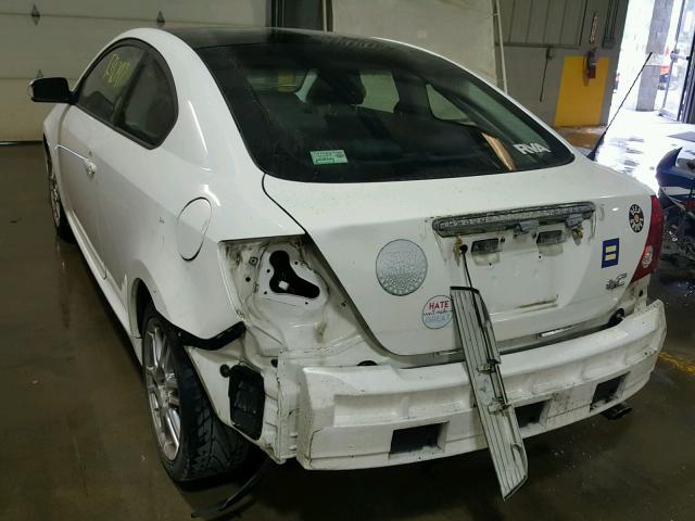 JTKDE167470162844 - 2007 TOYOTA SCION TC WHITE photo 3