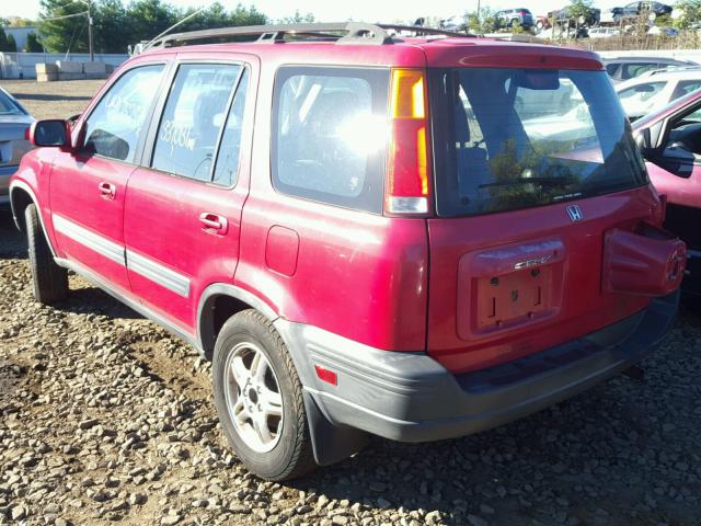 JHLRD186XYC012728 - 2000 HONDA CR-V EX RED photo 3