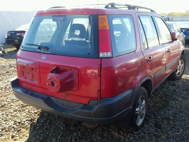 JHLRD186XYC012728 - 2000 HONDA CR-V EX RED photo 4