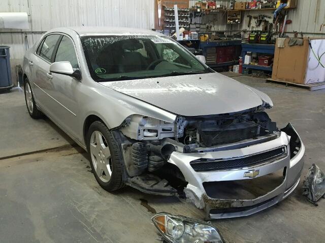 1G1ZC5E07AF101922 - 2010 CHEVROLET MALIBU 1LT SILVER photo 1