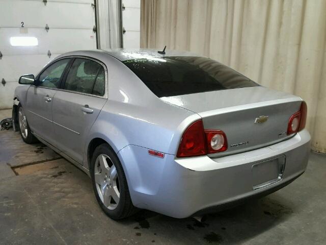 1G1ZC5E07AF101922 - 2010 CHEVROLET MALIBU 1LT SILVER photo 3