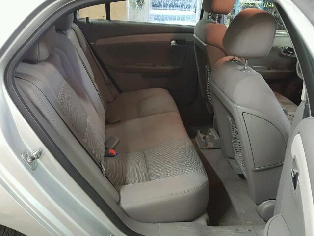 1G1ZC5E07AF101922 - 2010 CHEVROLET MALIBU 1LT SILVER photo 6