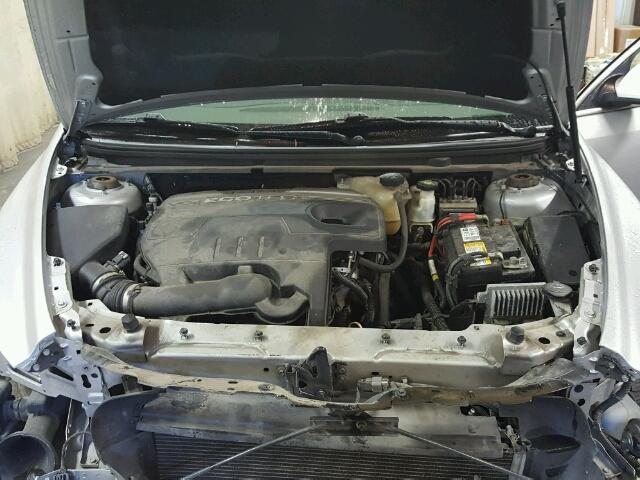 1G1ZC5E07AF101922 - 2010 CHEVROLET MALIBU 1LT SILVER photo 7