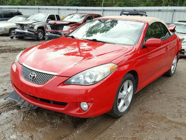 4T1FA38P06U066605 - 2006 TOYOTA CAMRY SOLA RED photo 2