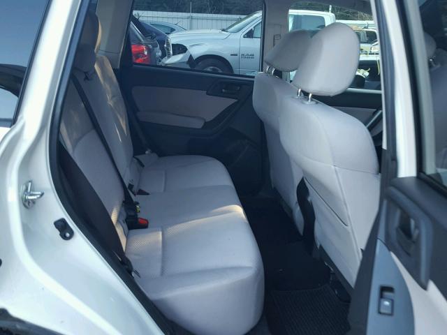 JF2SJAEC1EH414025 - 2014 SUBARU FORESTER 2 WHITE photo 6