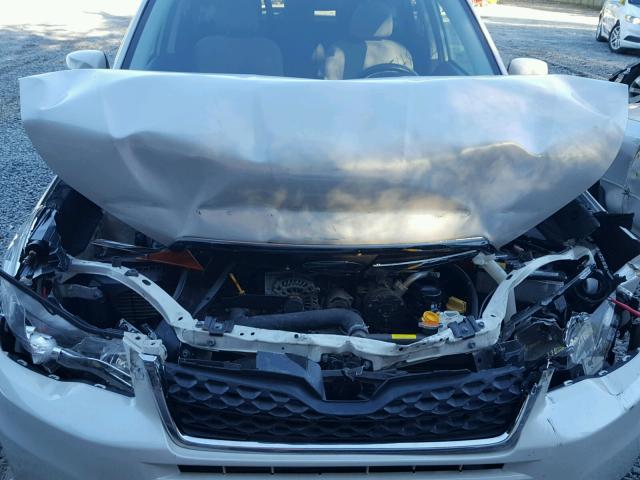 JF2SJAEC1EH414025 - 2014 SUBARU FORESTER 2 WHITE photo 7