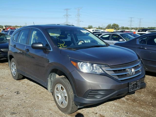 2HKRM3H34EH532115 - 2014 HONDA CR-V LX BROWN photo 1