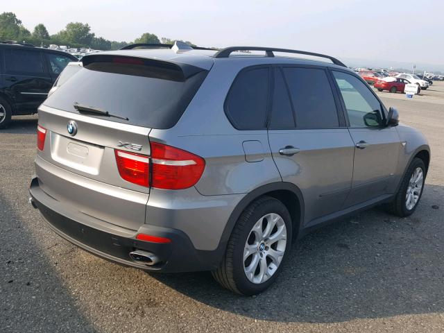 5UXFE83537LZ40057 - 2007 BMW X5 4.8I GRAY photo 4