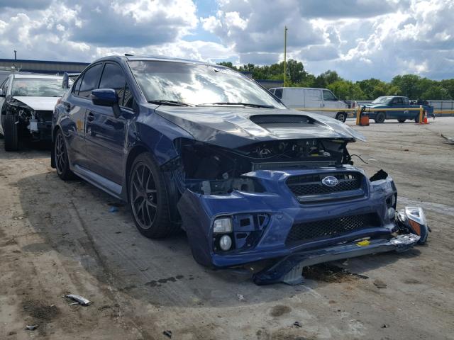 JF1VA2Y67G9804895 - 2016 SUBARU WRX STI BLUE photo 1