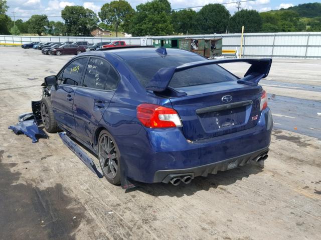 JF1VA2Y67G9804895 - 2016 SUBARU WRX STI BLUE photo 3