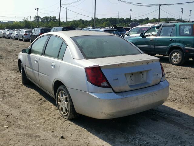 1G8AJ52F33Z101415 - 2003 SATURN ION LEVEL SILVER photo 3