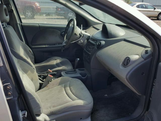 1G8AJ52F33Z101415 - 2003 SATURN ION LEVEL SILVER photo 5