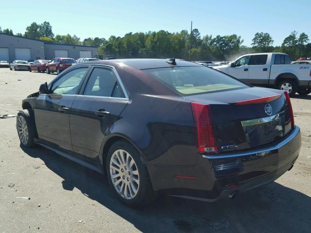 1G6DL5EGXA0103328 - 2010 CADILLAC CTS PERFOR MAROON photo 3