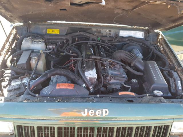 1J4FJ78S6PL500978 - 1993 JEEP CHEROKEE C GREEN photo 7