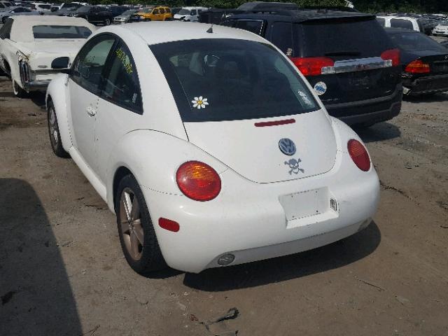 3VWCC21C4XM430286 - 1999 VOLKSWAGEN NEW BEETLE თეთრი ფოტო 3