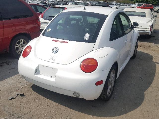 3VWCC21C4XM430286 - 1999 VOLKSWAGEN NEW BEETLE თეთრი ფოტო 4