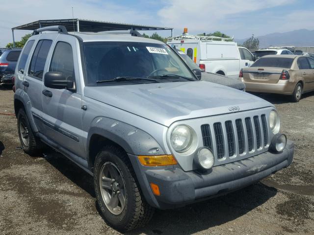 1J4GL38K06W288387 - 2006 JEEP LIBERTY RE BLUE photo 1